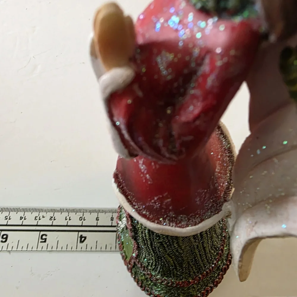 Tii Collection Glitter Angel Figurine Christmas